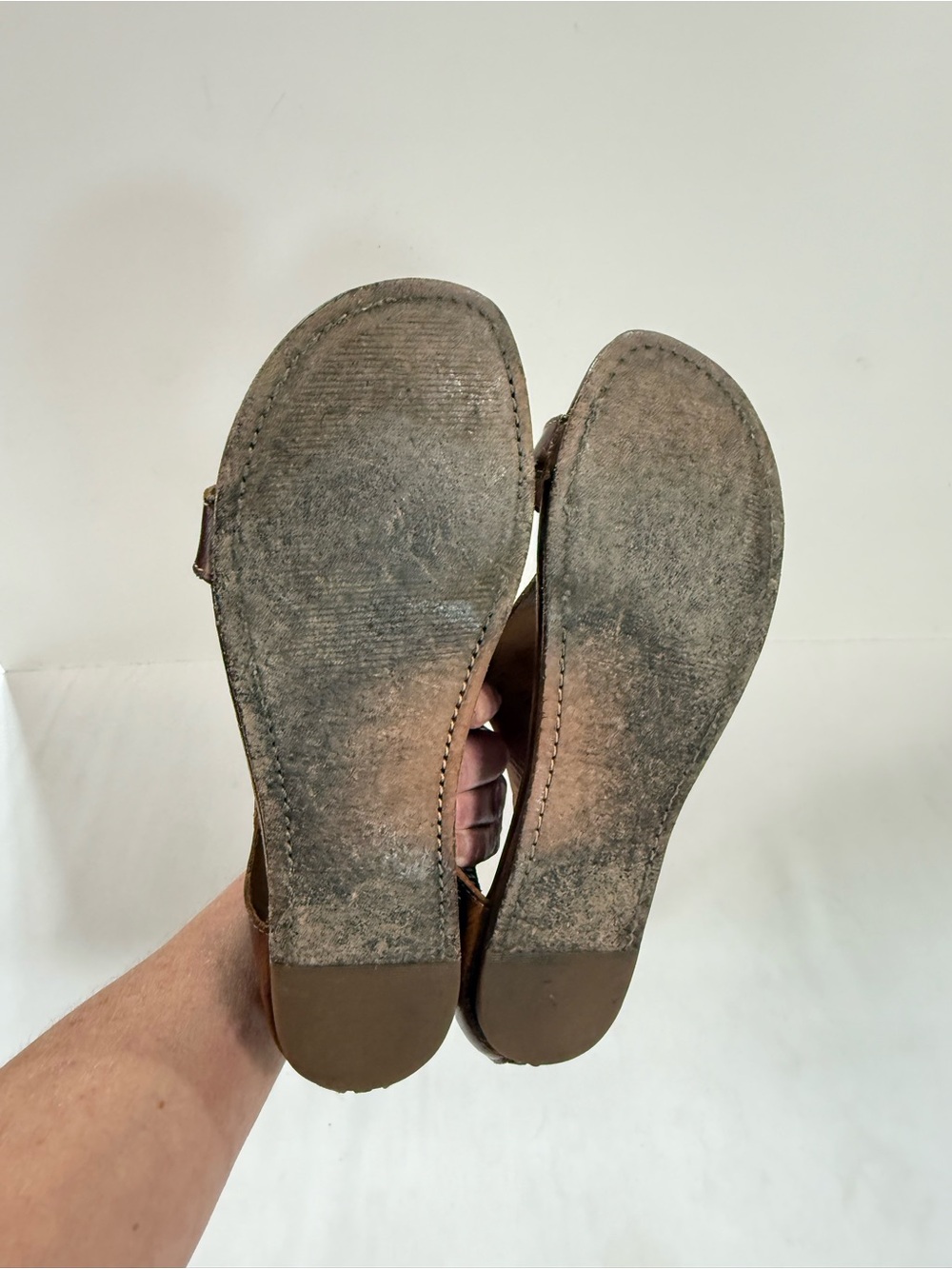 BEDSTU Brown Leather SOTO Open-Toe Sandals size 10 - Picture 8 of 8